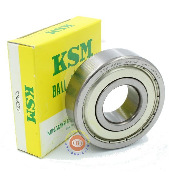 RMS8-ZZ Ball Bearing 1×2-1/2×3/4 Shielded- KSM Japan