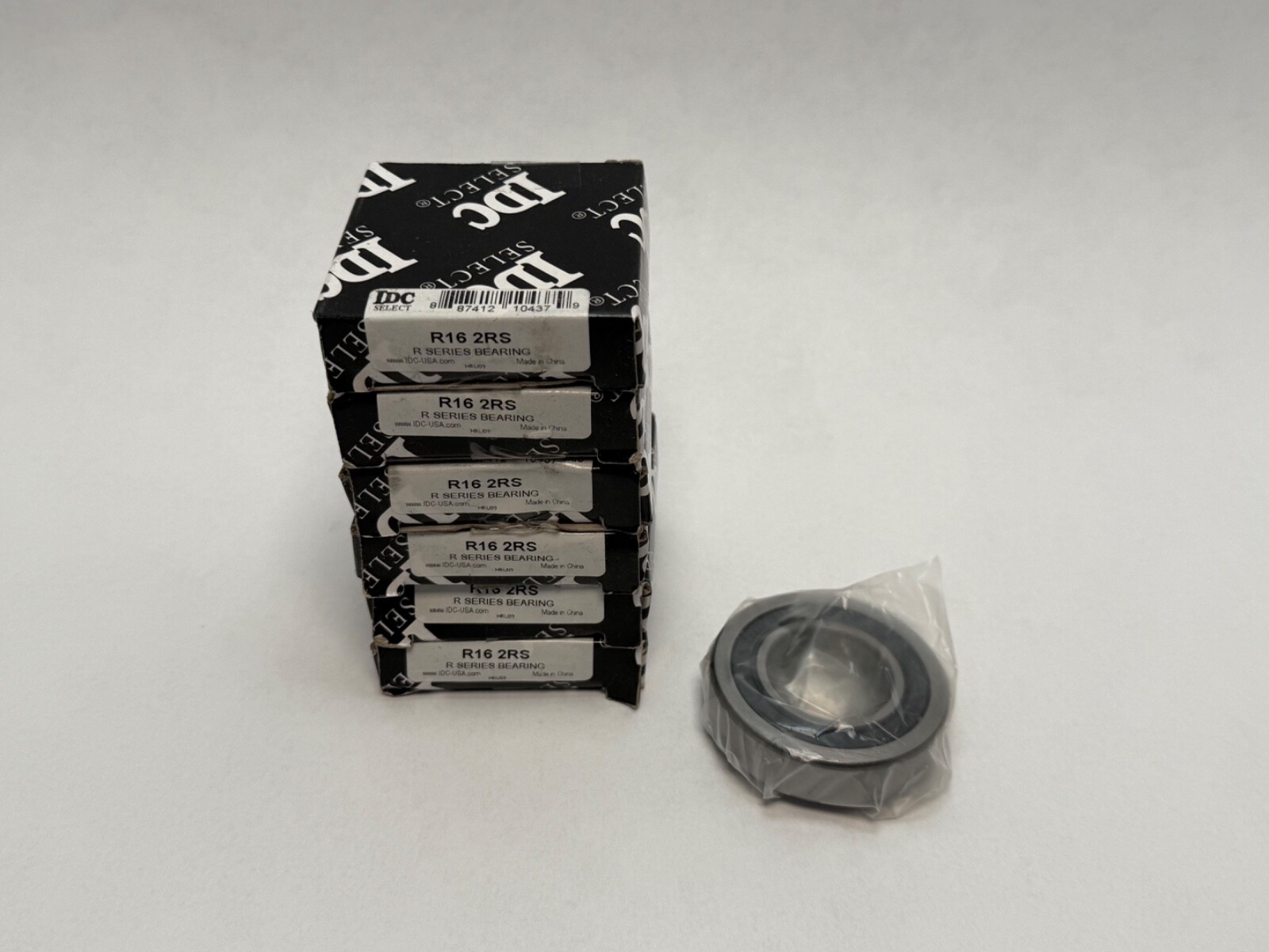 IDC R162RS Bearing Rubber Seals R-16-2RS R16 RS 1x2x-1/2″ 6 Pcs