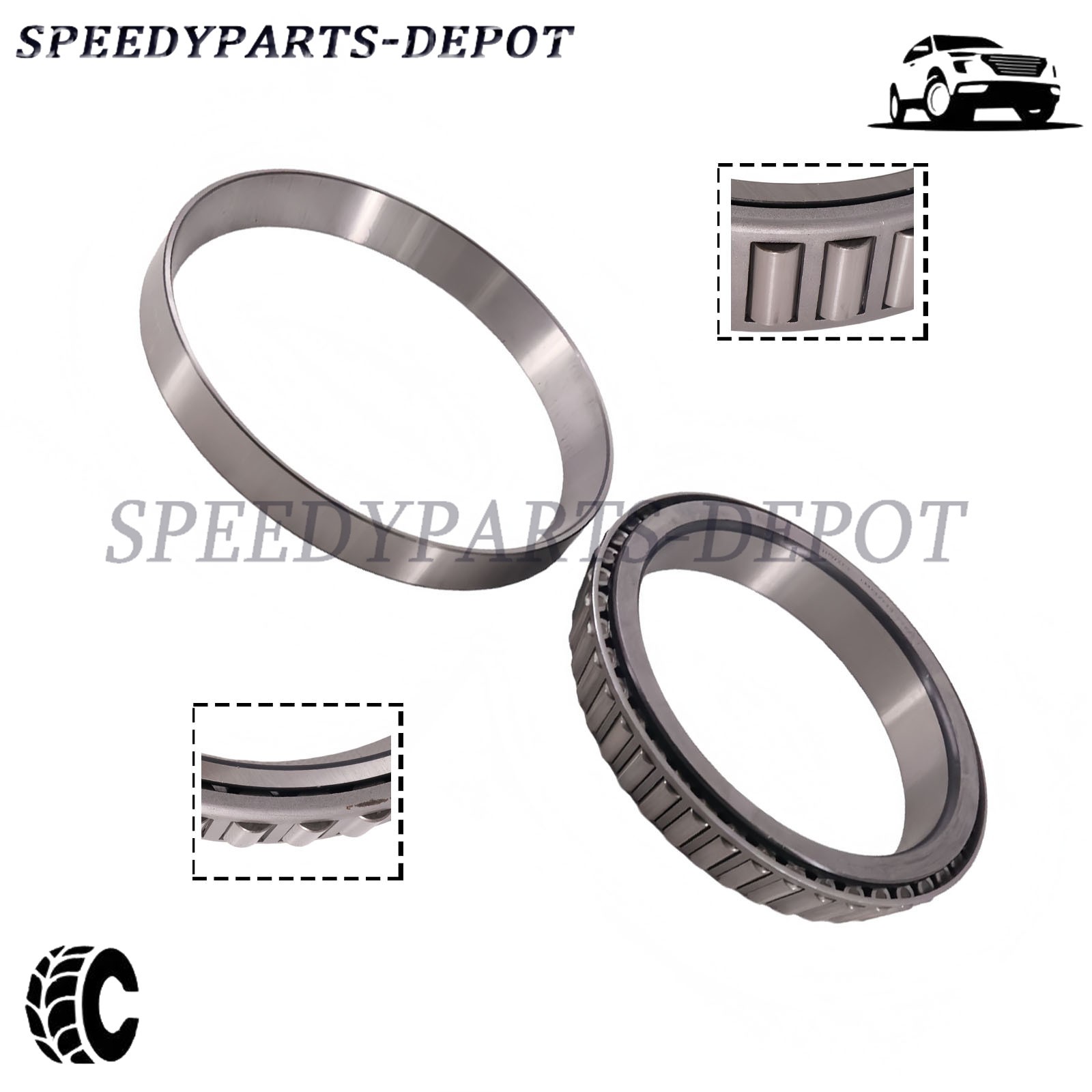 For LM742749 and LM742710 New Tapered Roller Bearing Set Cup and Cone US