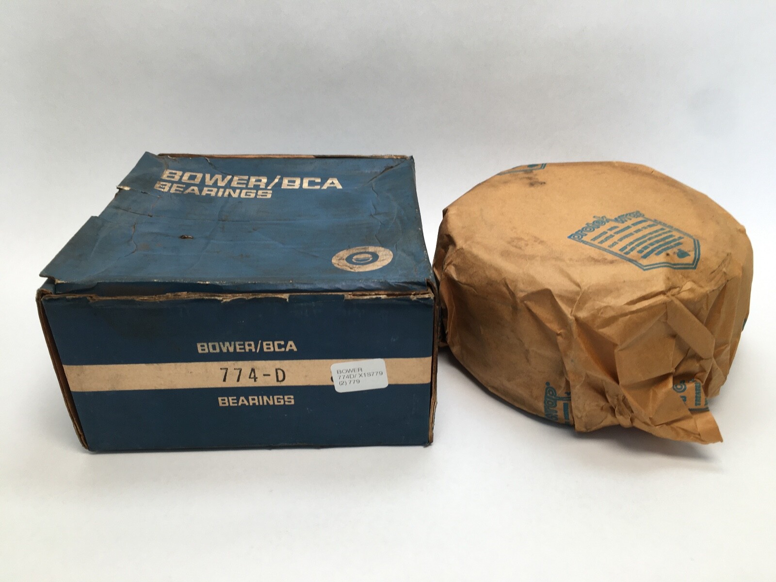 Bower 779/774D/X1S Double Taper Bearing Cone&Cup 3-7/8″ ID 7-1/8″ OD 774-D USA