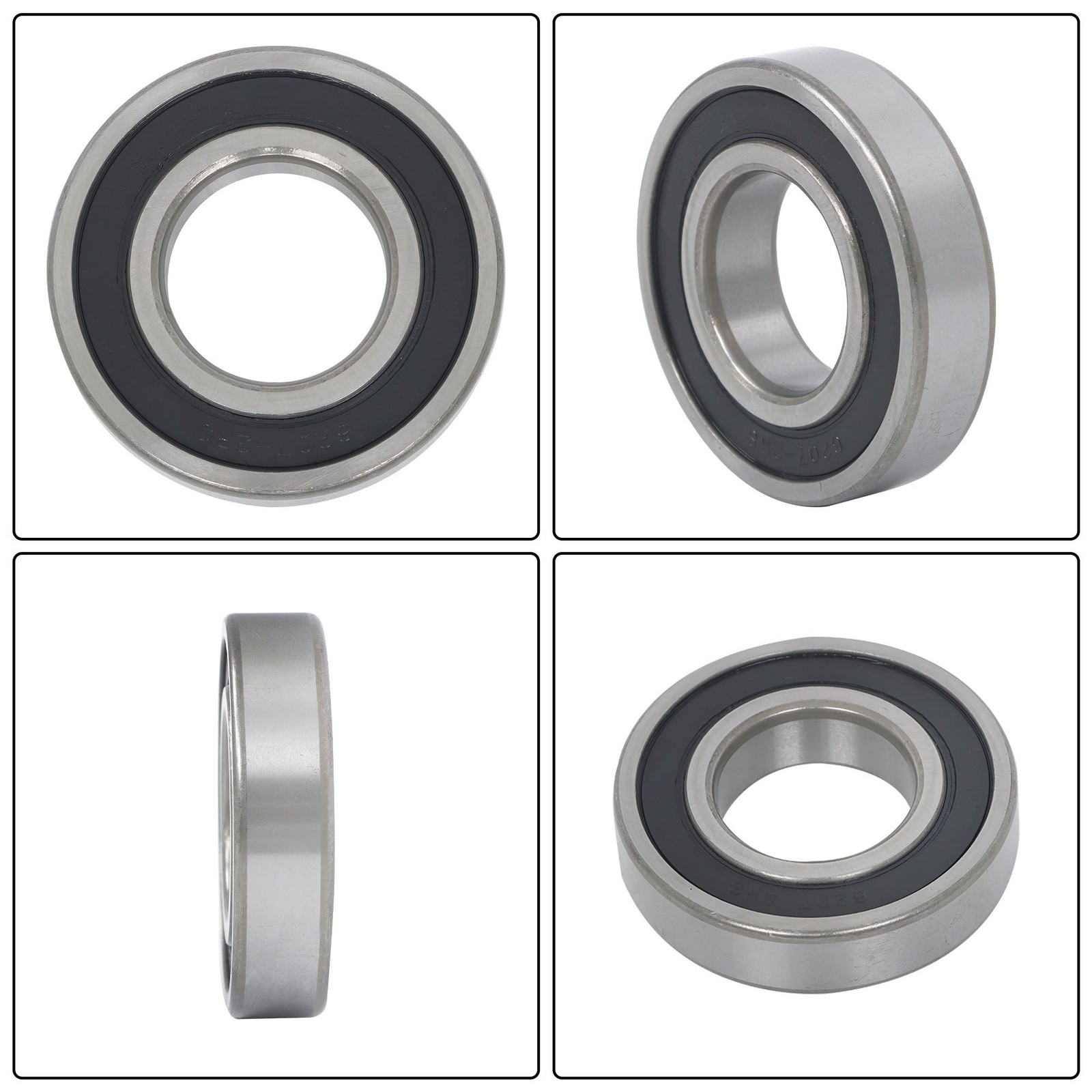 6207-2RS Deep Groove Ball Bearings 10pcs 35x72x17mm Set