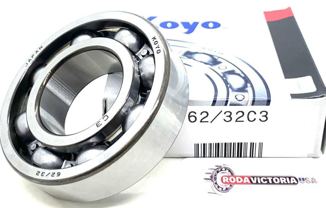 KOYO Main Crank Shaft Crankshaft Ball Bearing 62/32 C3 32X65X17 MADE IN JAPAN