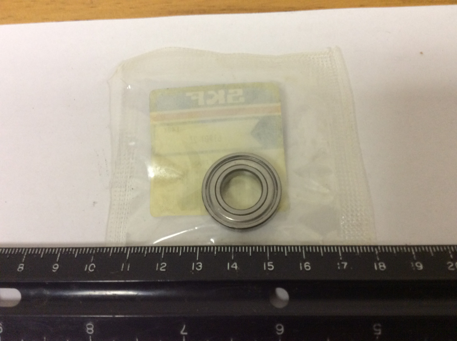SKF 61901-2Z Deep Goove Bearing, Double Shielded, 12mm ID, 24mm OD, 6mm Wide