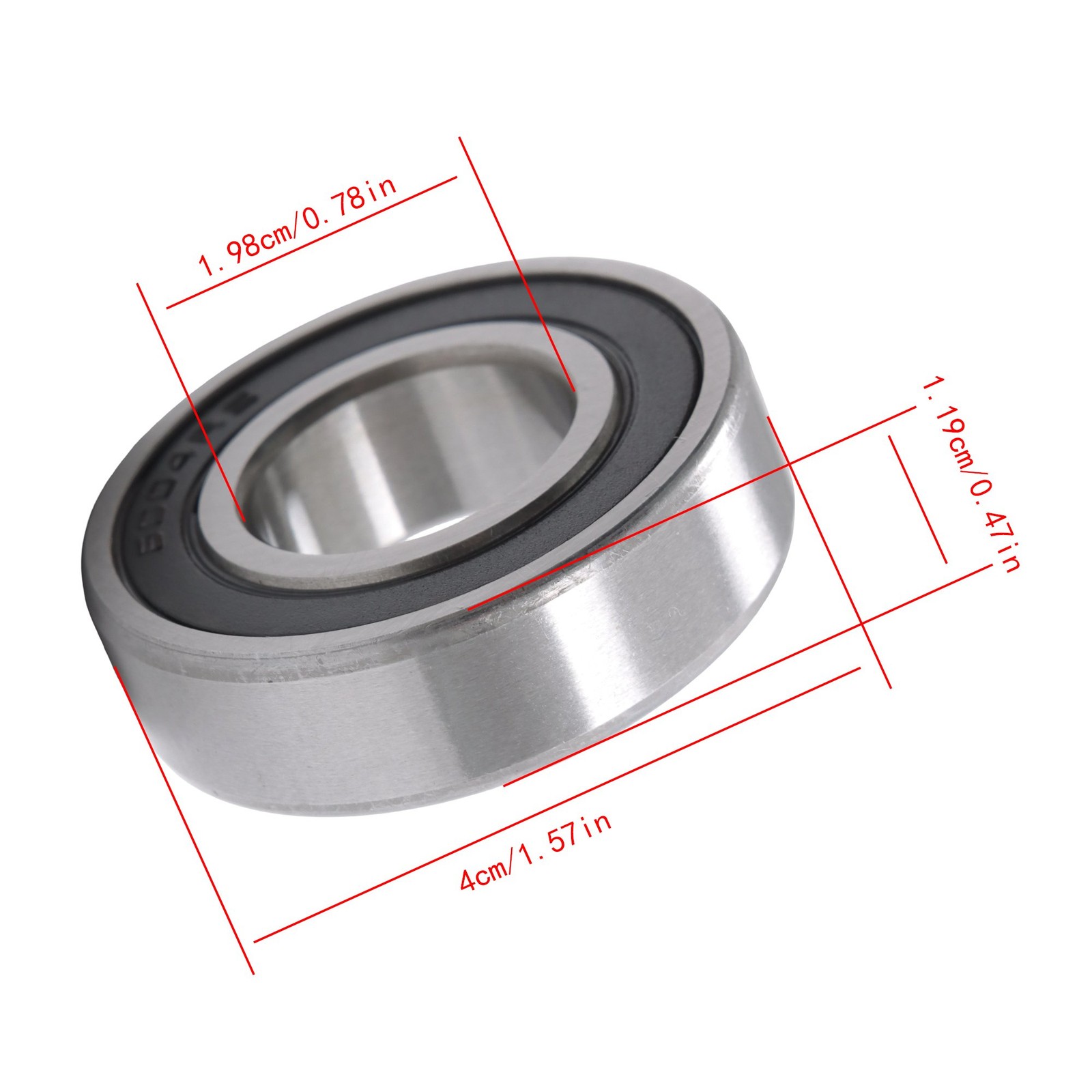 10 Count 6004-2RS C3 Premium Rubber Sealed Ball Bearing 20x42x12mm Precision