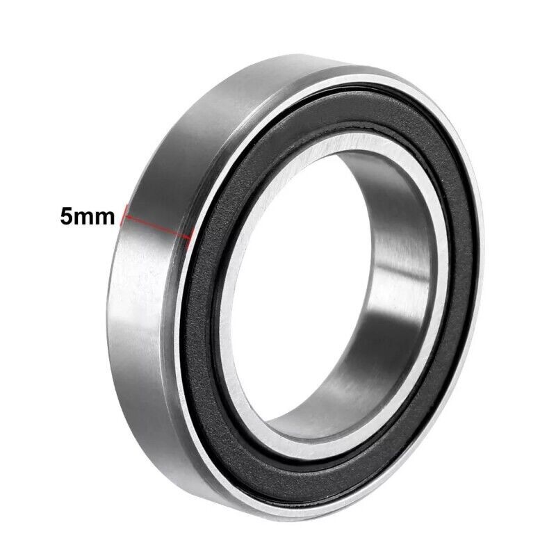 8Pcs 6803-2RS Ball Bearings 17mmx26mmx5mm Chrome Steel Double Sealed