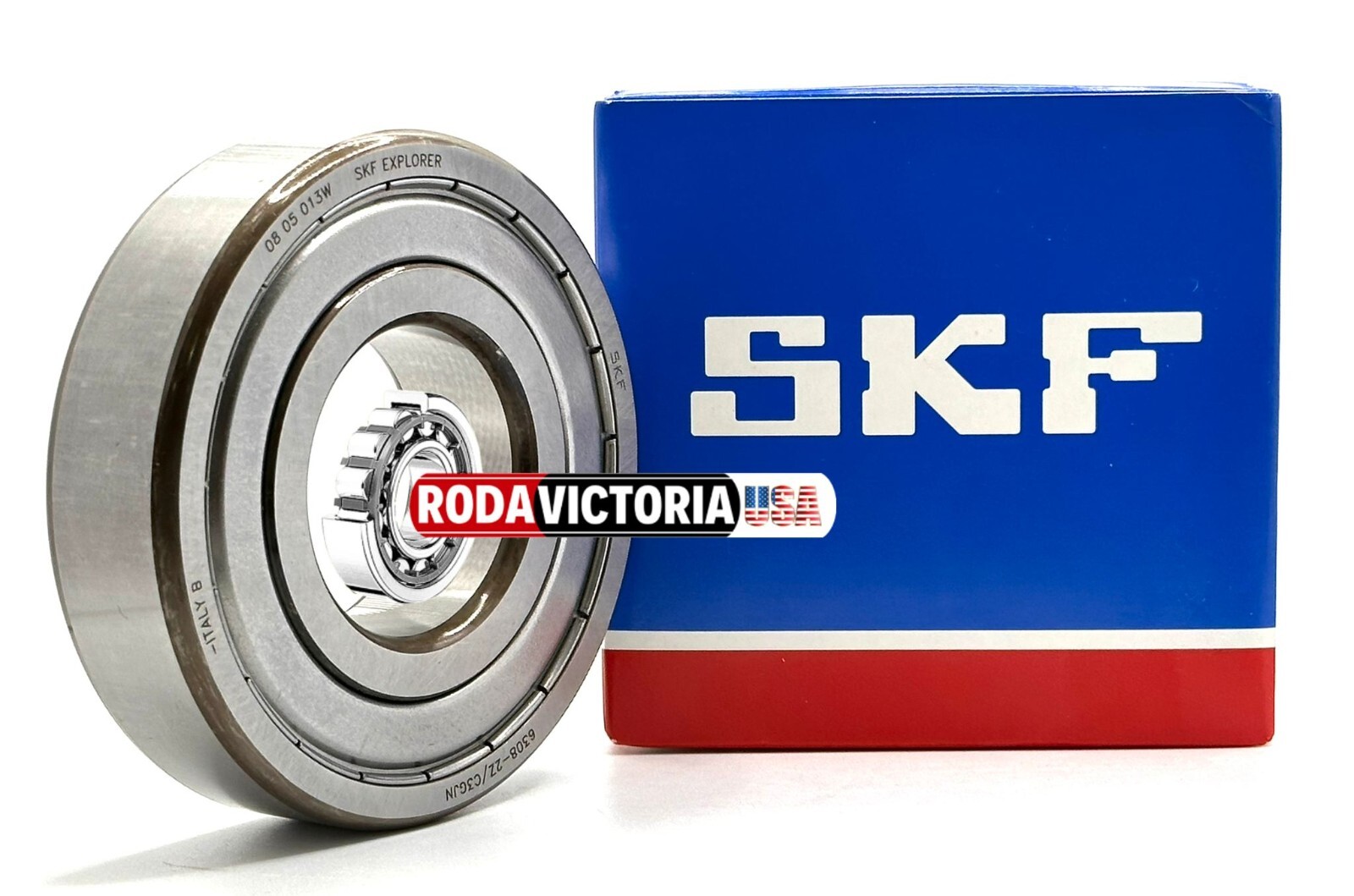 SKF 6308 ZZ/C3 GJN DEEP GROOVE BALL BEARING, METAL SHIELDED 40x90x23mm