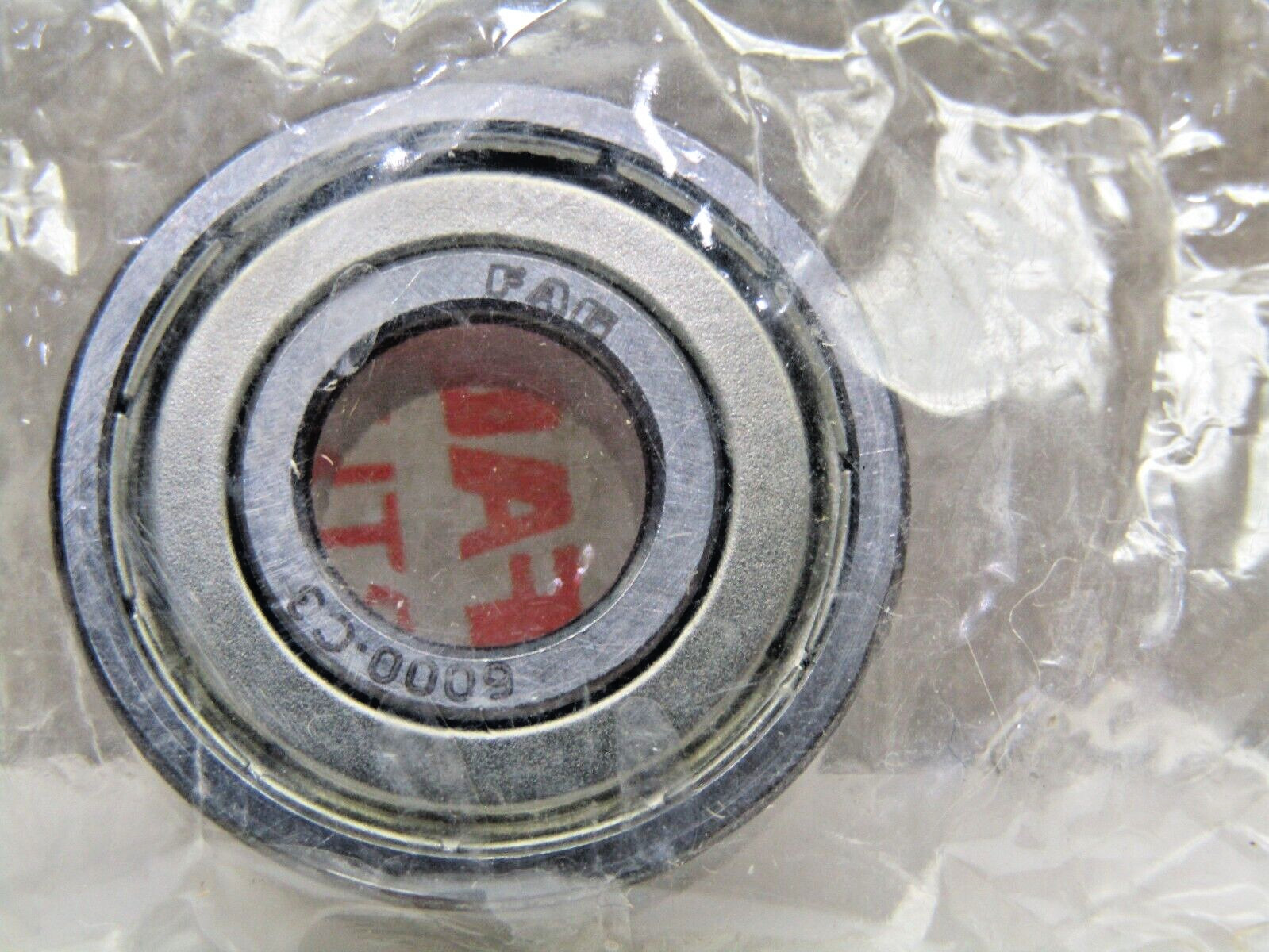 FAG 6000-ZZ C3 10mm x 26mm x 8mm Metal Shielded Bearing