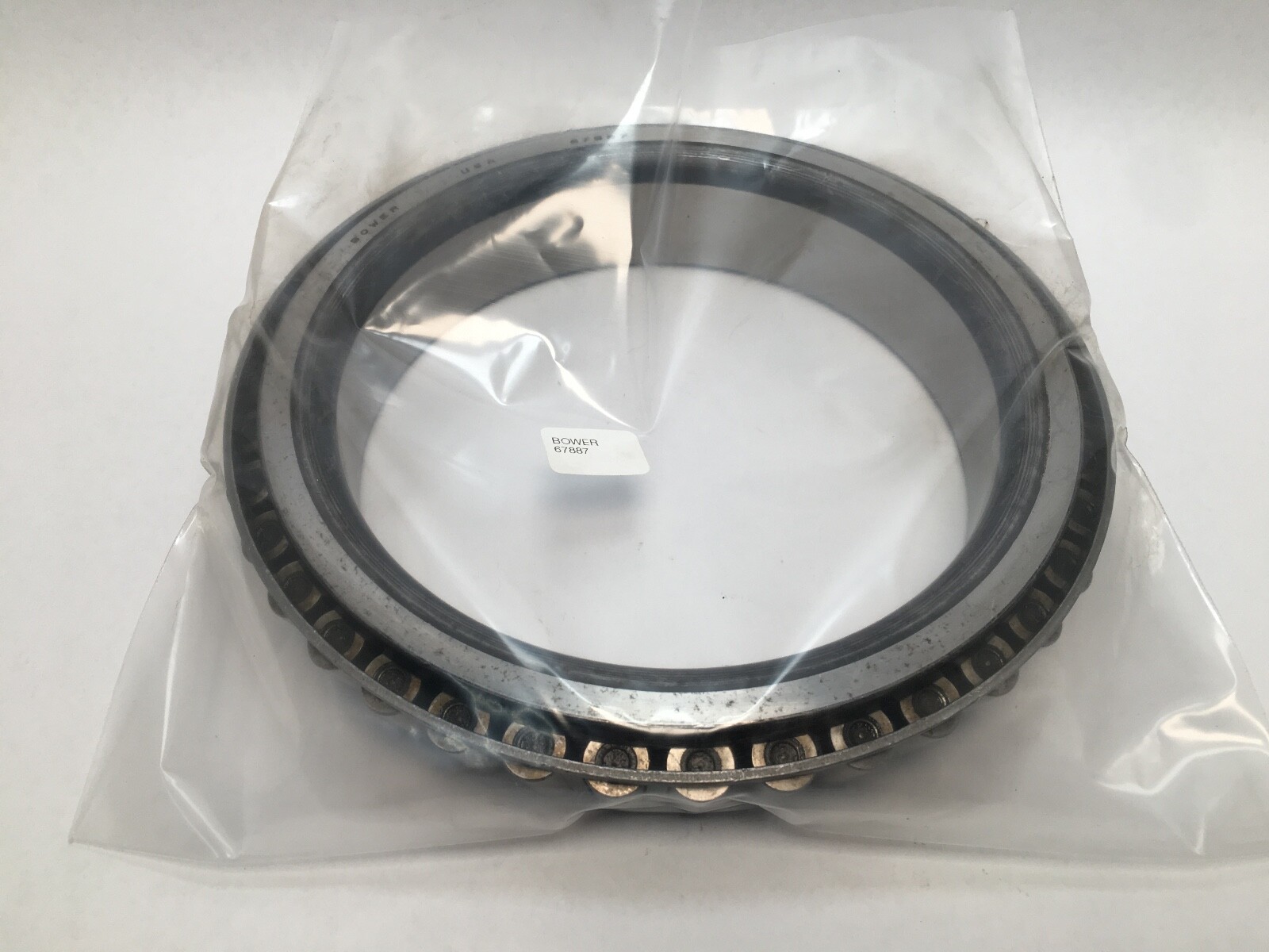 Bower 67887 Taper Roller Bearing Cone 7-9/16″ ID USA