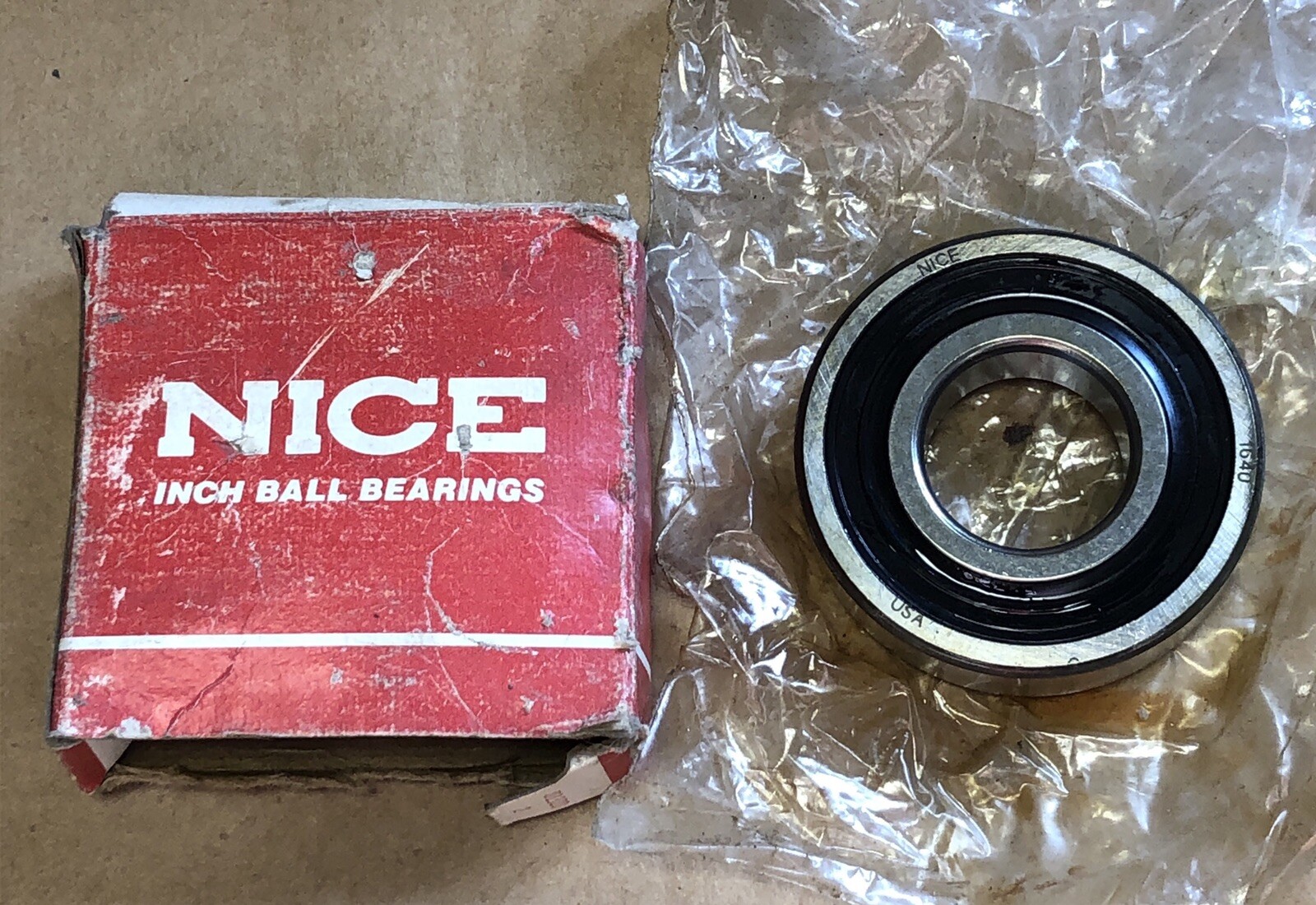 Vintage Nice Sealed Ball Bearing 1640 New Made In USA