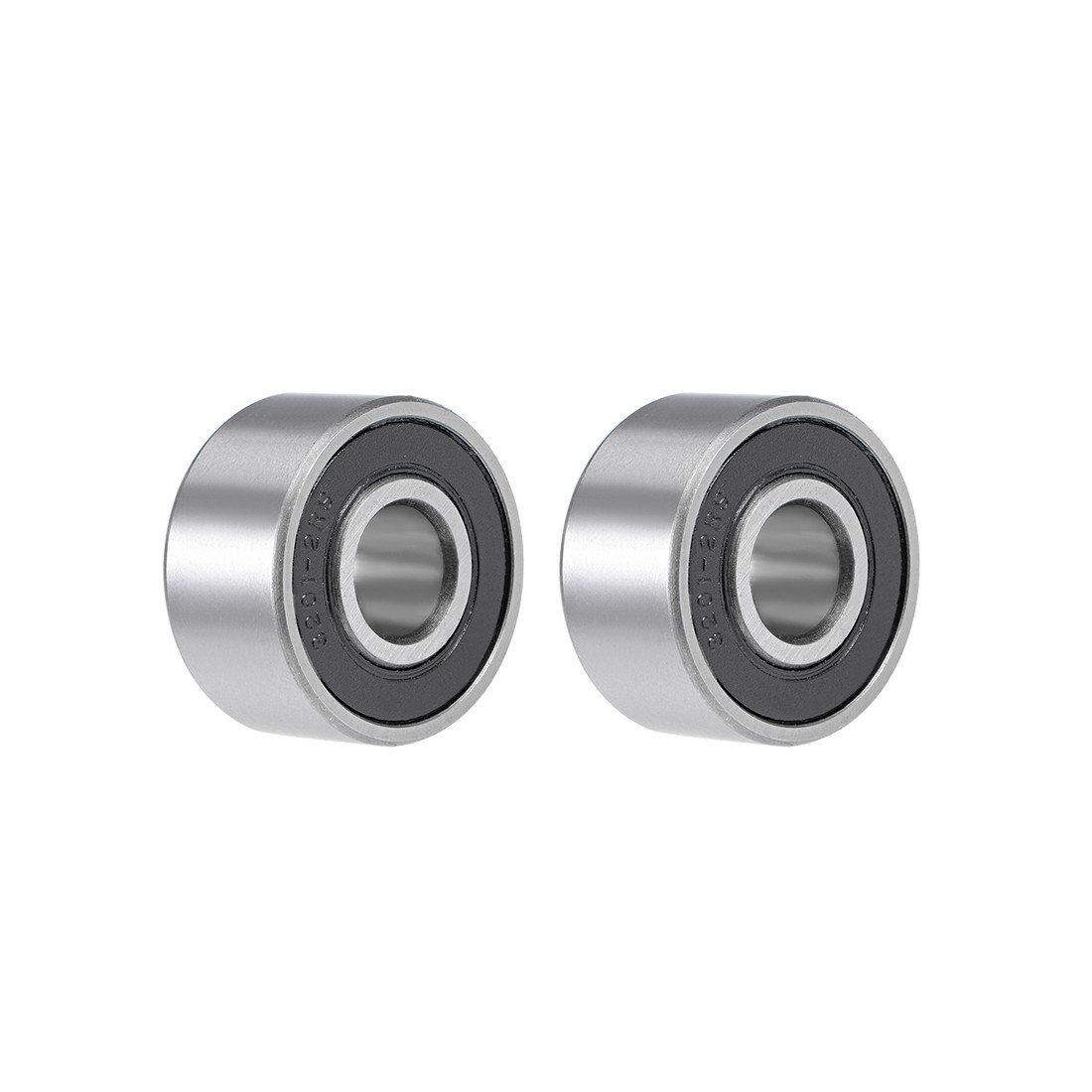 5201-2RS Angular Contact Ball Bearing Sealed Bearings 12x32x15.9mm,2PACK