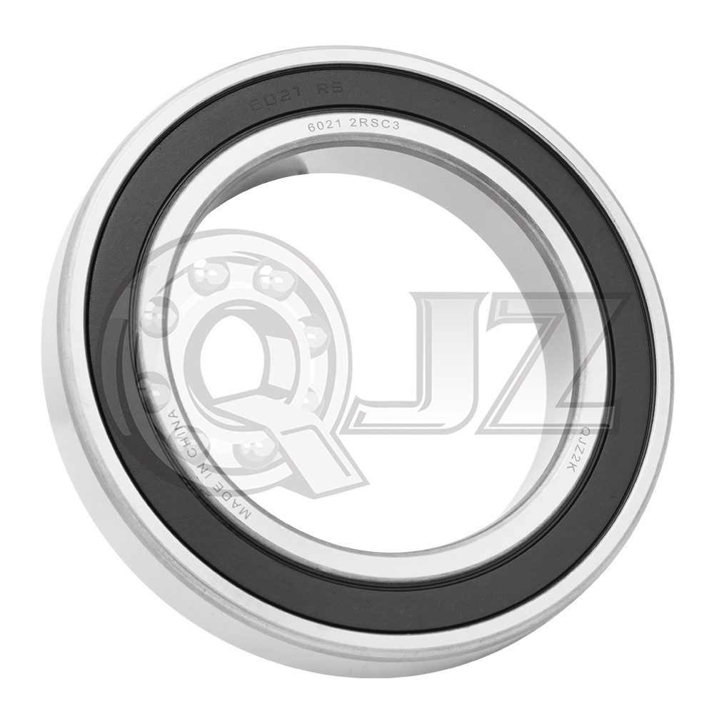 2x 6021-2RS Ball Bearing 105mm x 160mm x 26mm Rubber Seal Premium RS 2RS QJZ