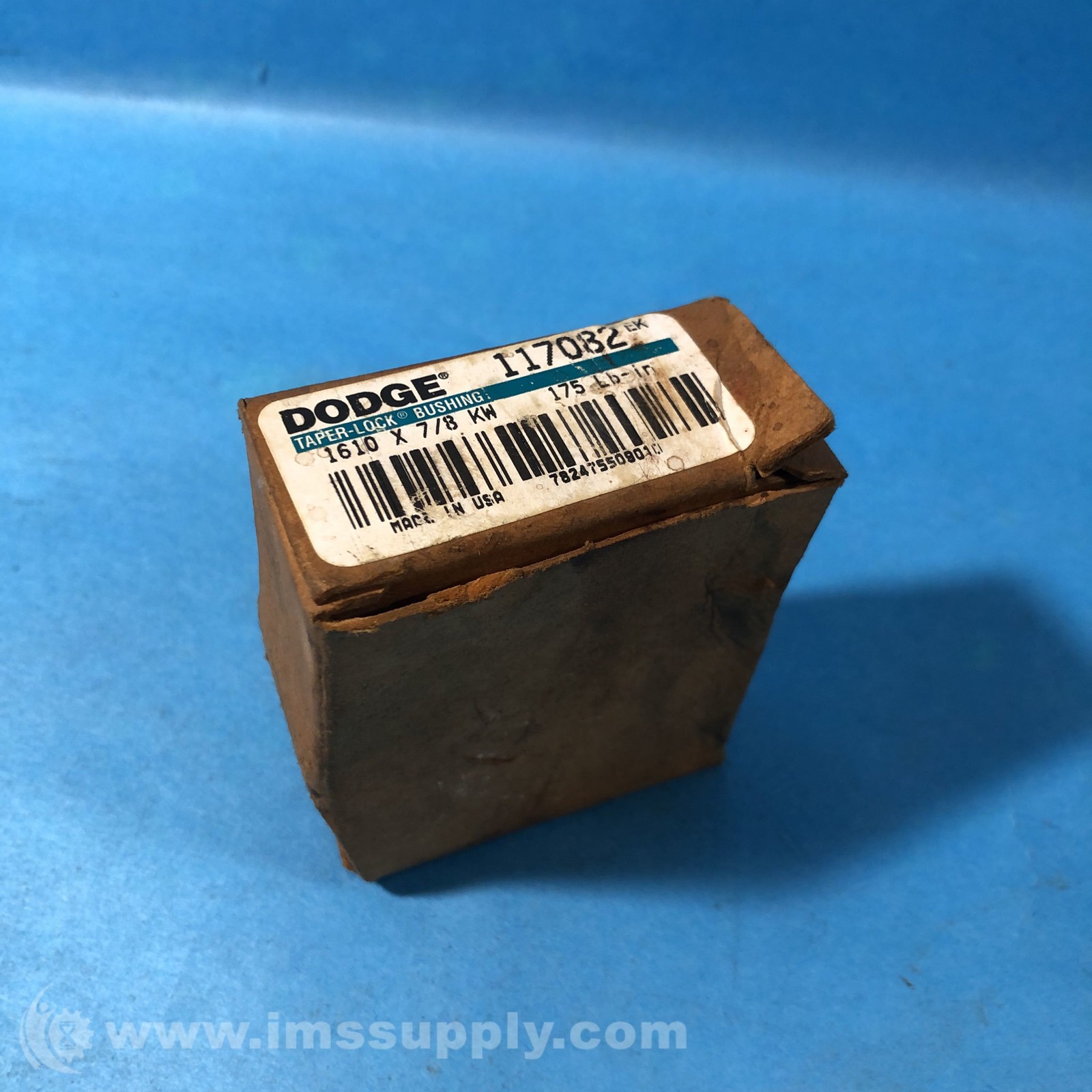 Dodge 117082 Taper-Lock Bushing 1610 X 7/8-KW Dodge FNOB
