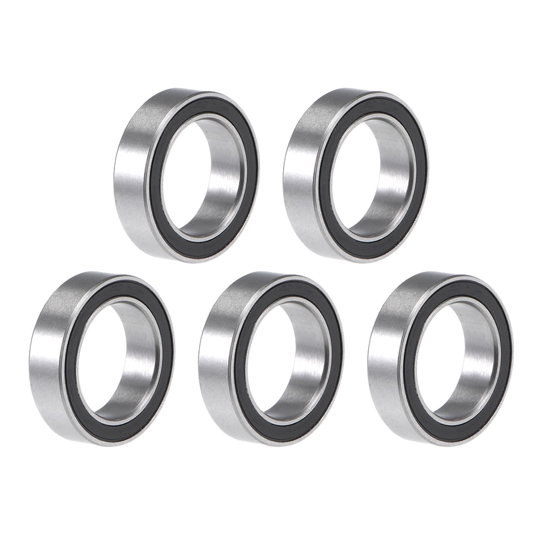 6700-2RS Deep Groove Ball Bearing 10x15x4mm Black Sealed Chrome Bearings 5pcs