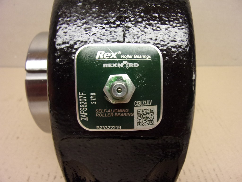 ZAFS6207F Rexnord, CX9LZ3JLV, 61.91×282.58×79.38 mm bearing housing + spherical