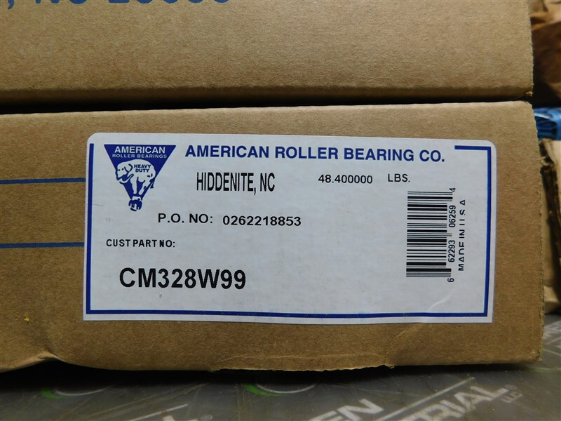 NEW American Roller Bearing Co. CM328W99 5.511in Bore 11.811in OD 2.44in W Rusty