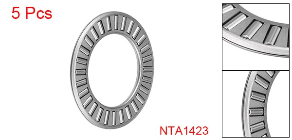 5pcs NTA1423 Thrust Needle Roller Bearings 7/8″ Bore 1-7/16″ OD 5/64″ Width