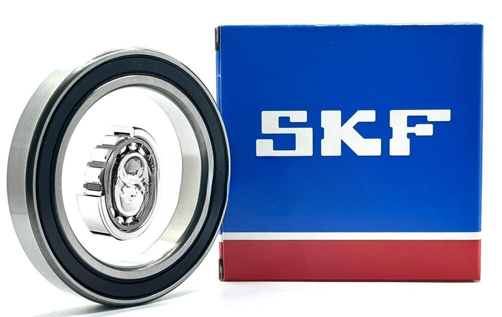 SKF 61911 2RS DEEP GROOVE BALL BEARING, RUBBER SEALED 55x80x13mm 6911-2RS