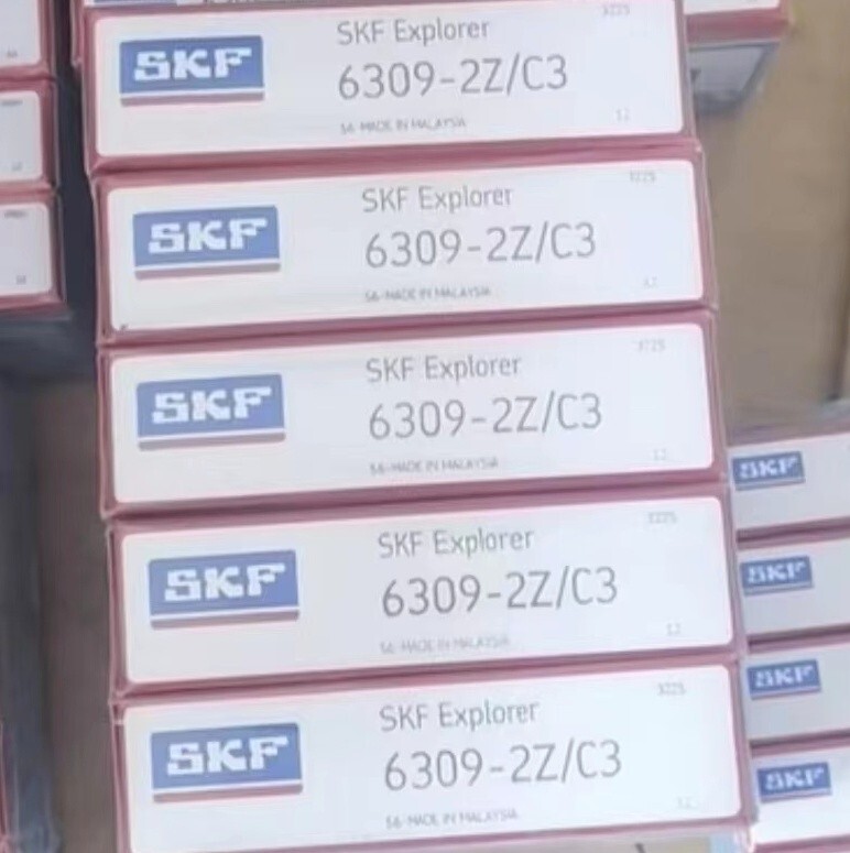 NEW SKF 6309-2Z/C3 Deep Groove Ball Bearing 1PCS #NN