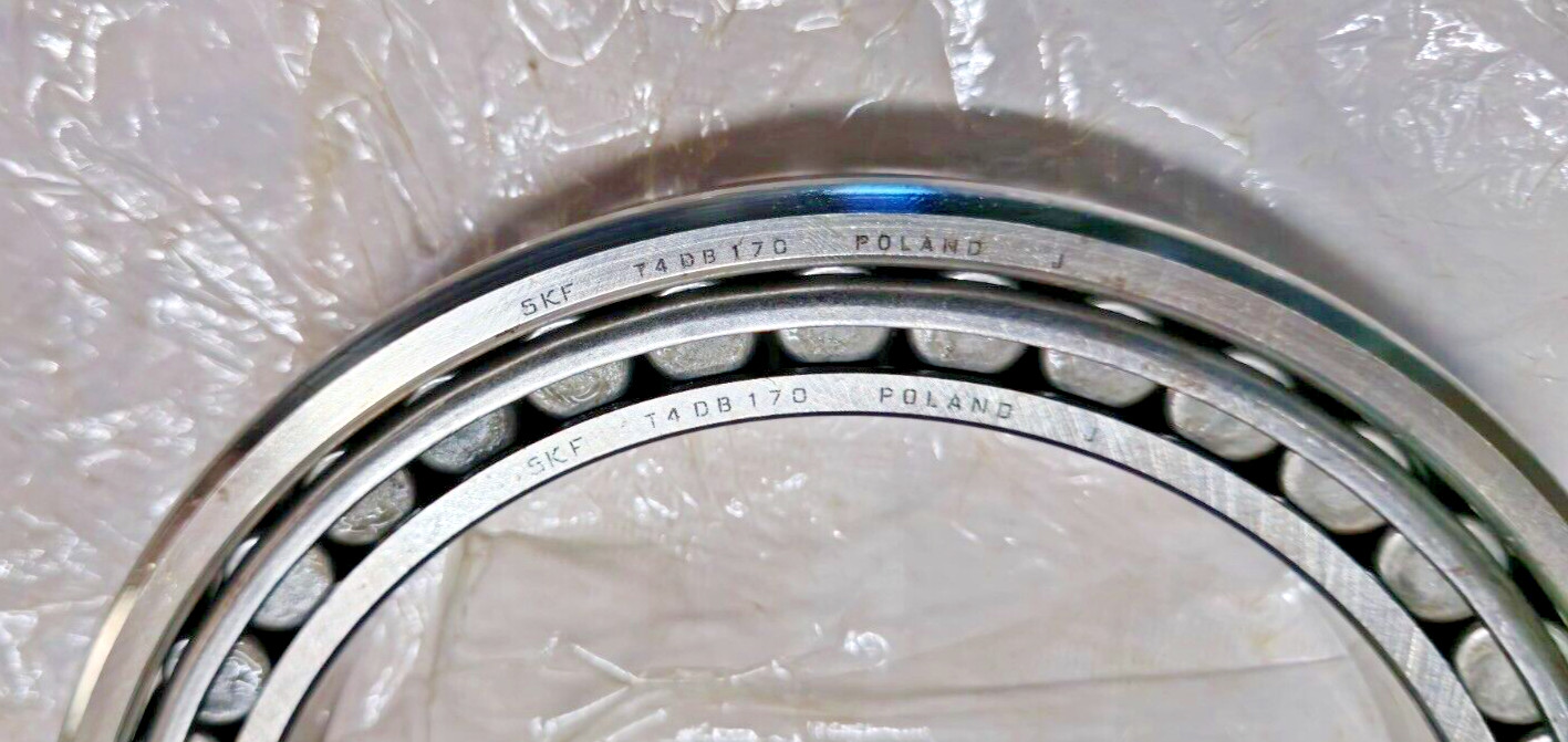 T4DB 170 Tapered Roller Bearing COMPLETE SET REFURBISH SKF POLAND T4DB170