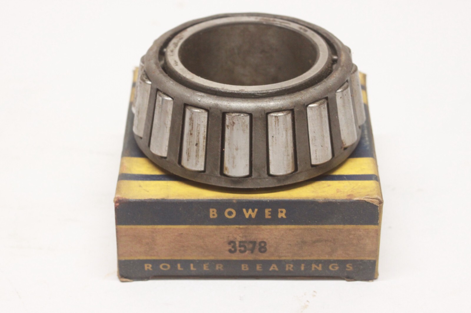 NOS Tapered Roller Bearing Cone 1-3/4″ ID Timken Bower Unused New 3578