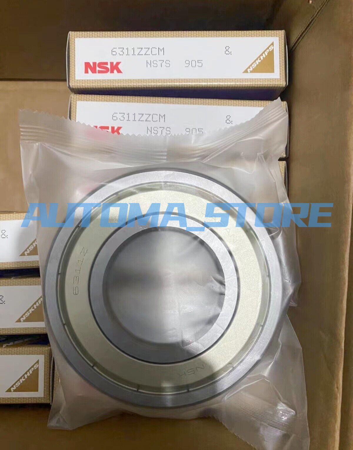 1PC NSK 6311ZZCM Deep Groove Ball Bearing #AM