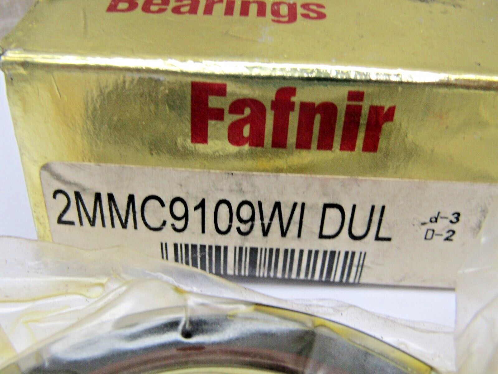 Timken Fafnir 2MMC9109WI DUL Steel/ Ceramic Super Precision 2 Bearing Set