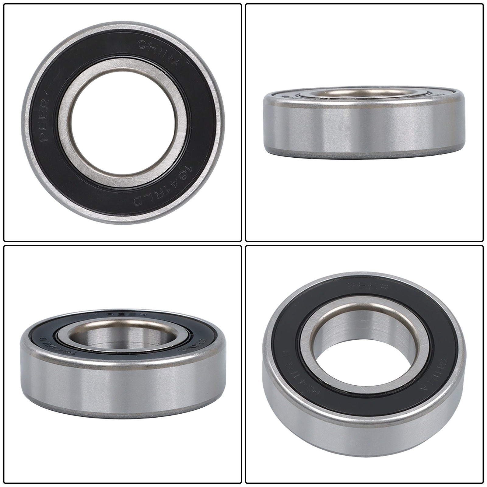 1641-2RS Ball Bearing 1″ x 2″ x 9/16 Rubber Sealed (Qty 4)