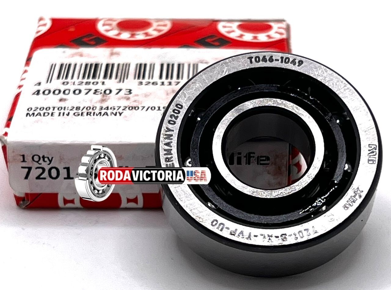 FAG 7201 -B-XL-JP ANGULAR CONTACT BALL BEARING 12x32x10mm