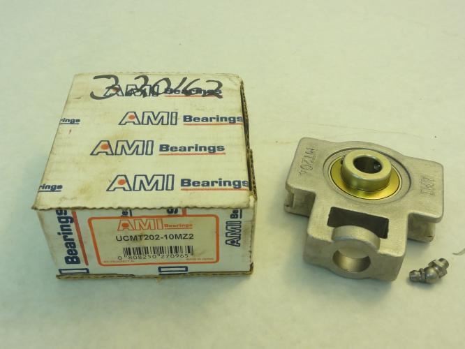 201370 New-No Box; AMI UCMT202-10MZ2 Take-Up Bearing; 5/8″ID