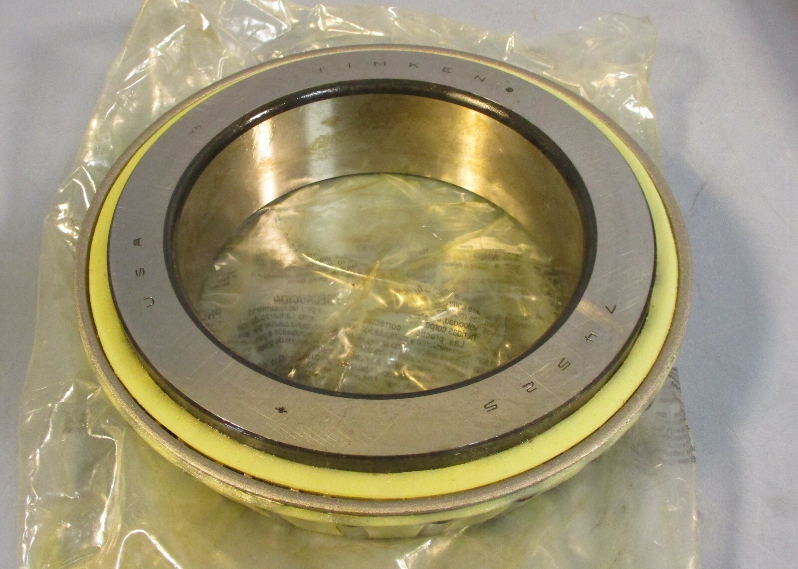 Timken 74525 Tapered Roller Bearing Cone 5.25″ Bore PhyMet Micropoly Filled