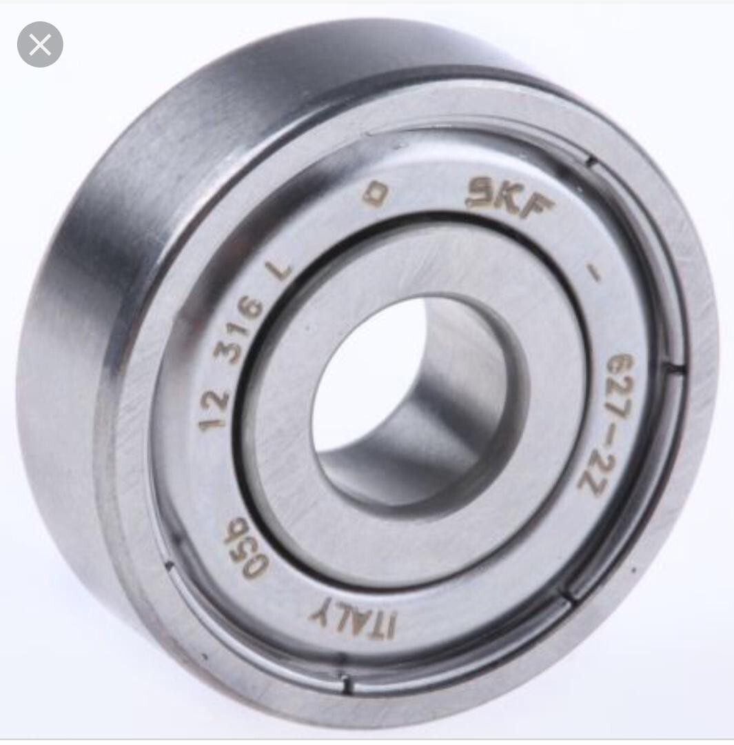 SKF 627 2ZC3 BEARING METAL SHIELD BOTH SIDES 6272Z 627ZZ 7x22x7 mm NEW