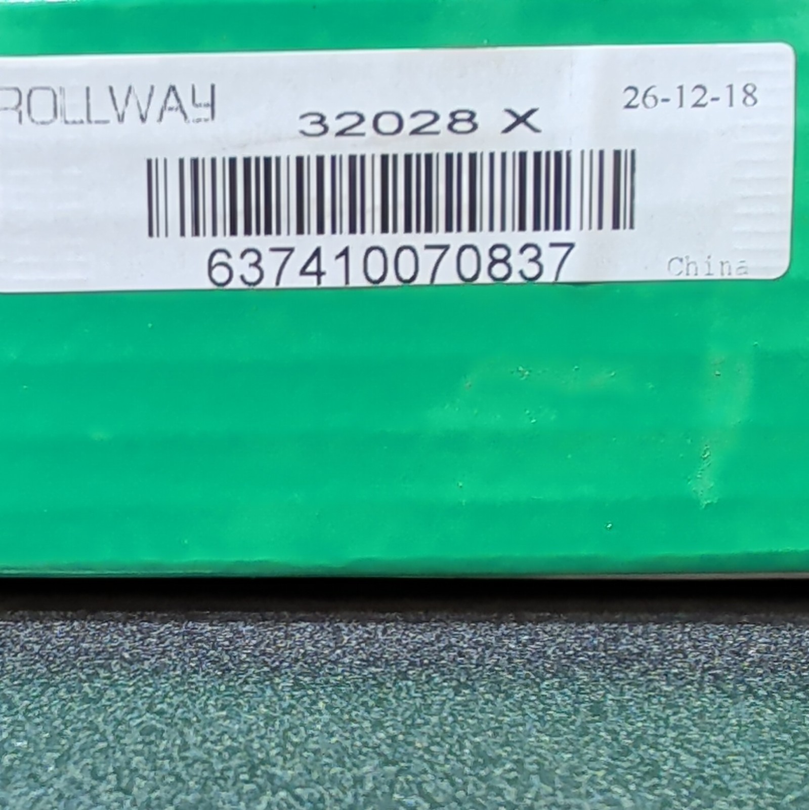ROLLWAY 32028 X Tapered Roller Bearing Steel 140mm ID 210mm OD 45mm W