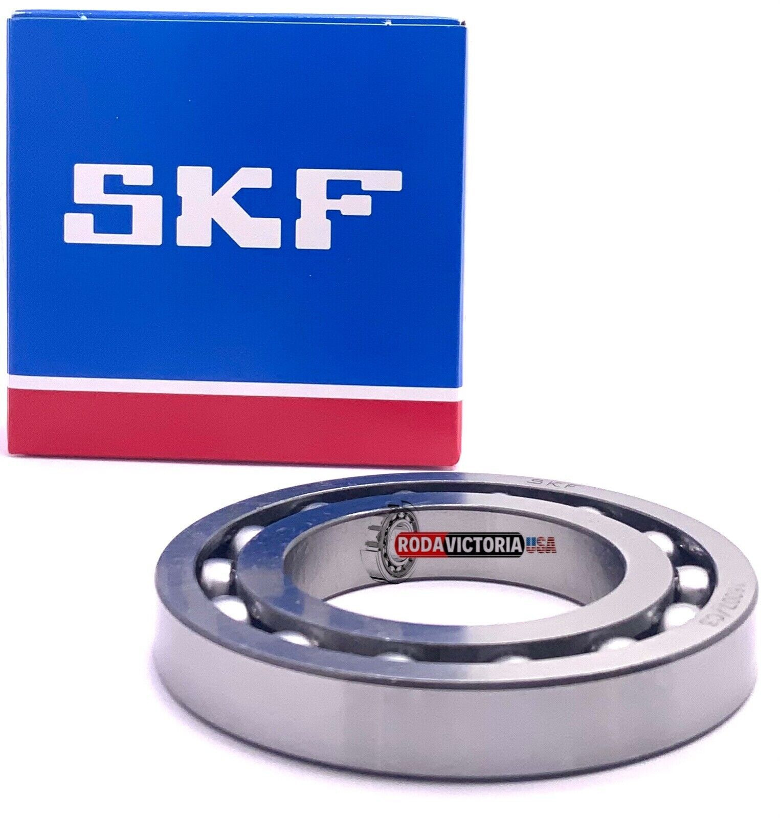 SKF 16007 C3 DEEP GROOVE BALL BEARING, OPEN TYPE, NO SEALS 35x62x9 mm