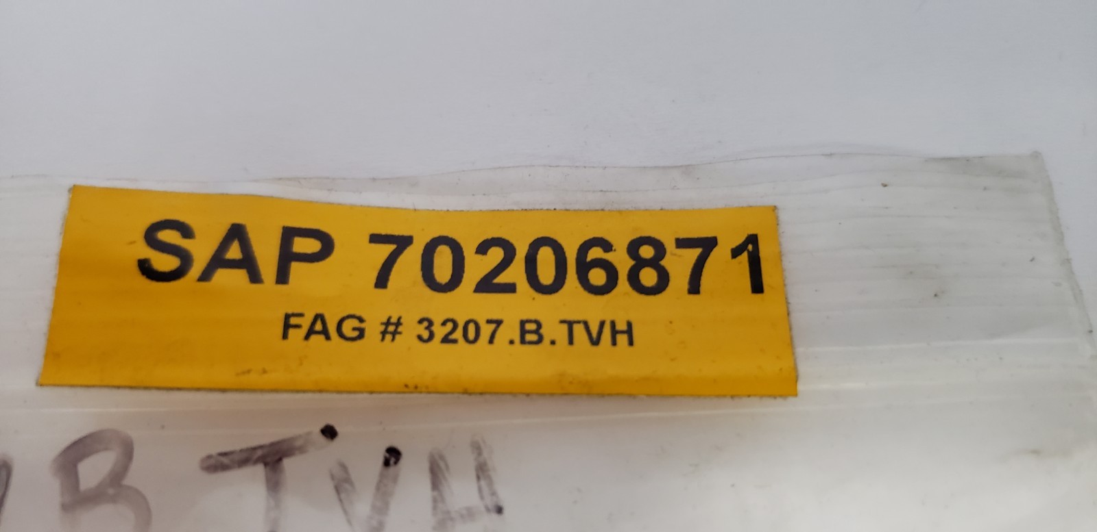 FAG 3207-B-TVH SELF-ALIGNING BALL BEARING, DOUBLE ROW, 35mm x 72mm x 27mm, NNB