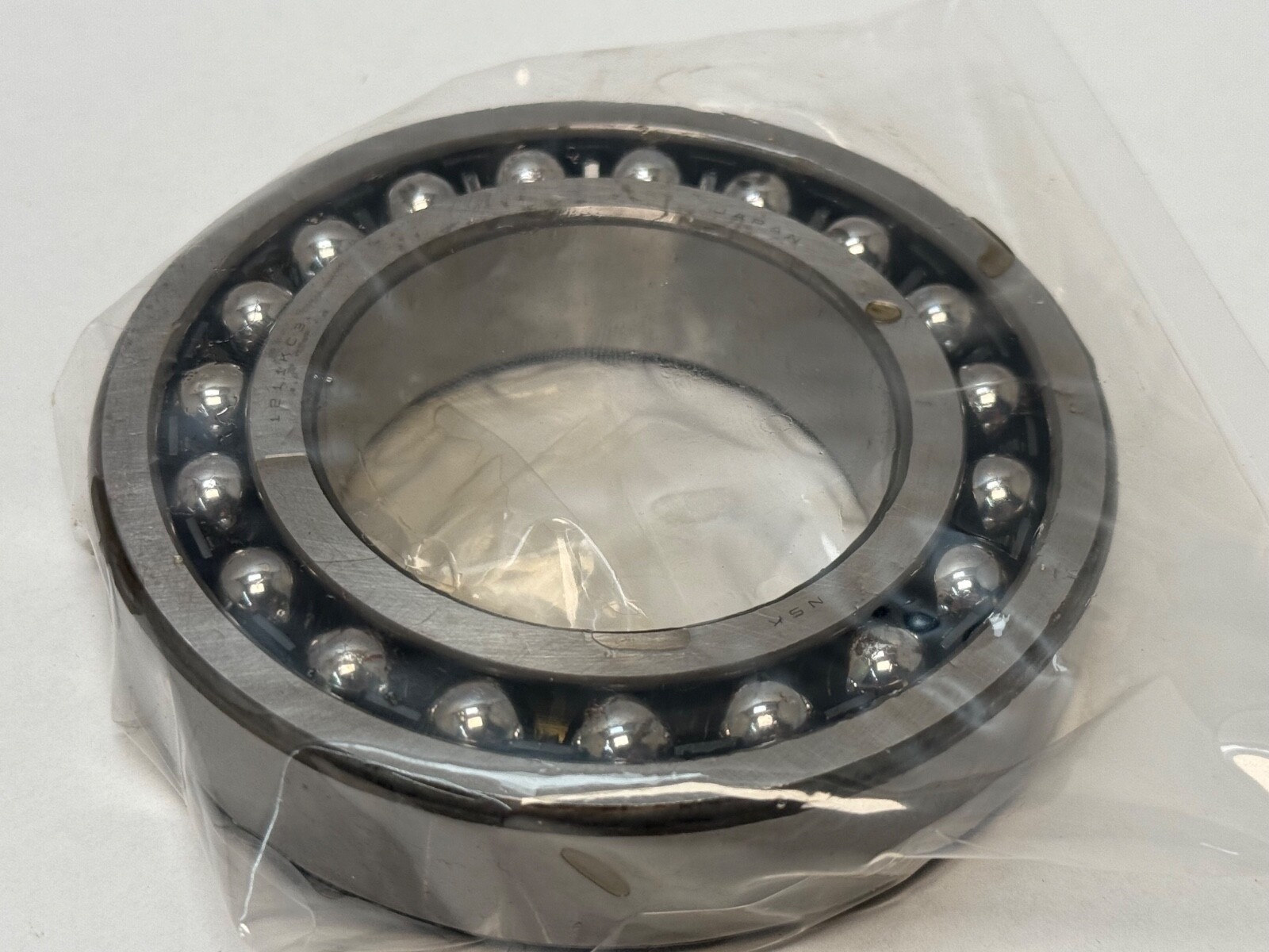 NSK 1211KC3 Self Aligning Bearing 1211-K-C3 55x100x21 mm