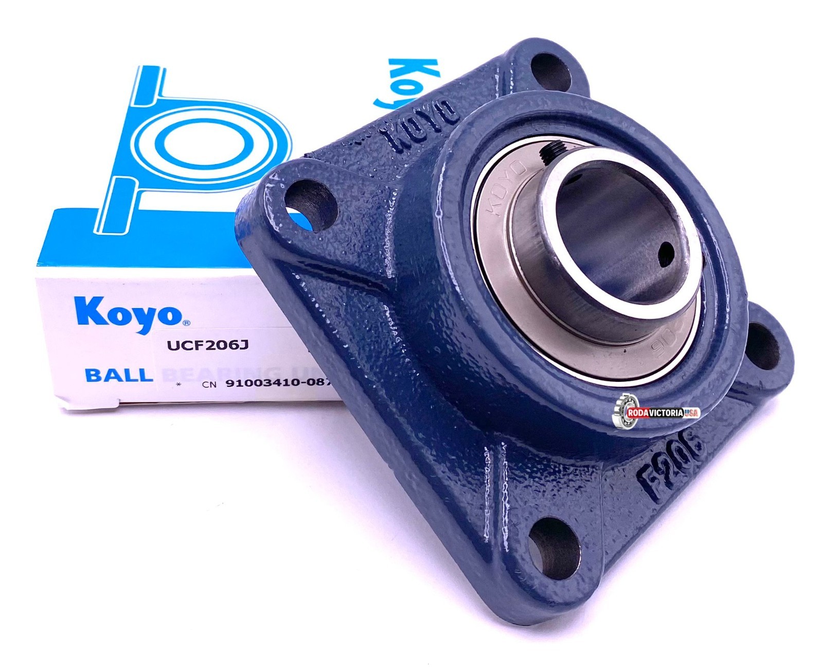 JTEKT-KOYO UCF206 J Flanged Housing unit ID 30 mm