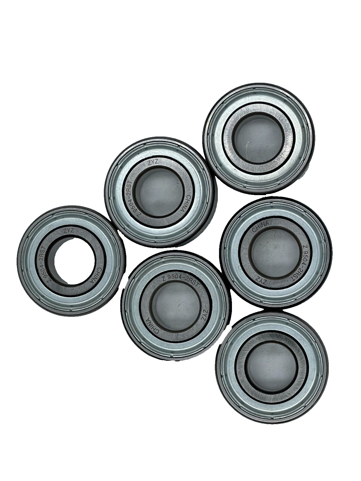 6PCS Z9504-2RST, 204BBAR, P204RR6, JD9239, JD9236, JD9296 Spindle Bearing