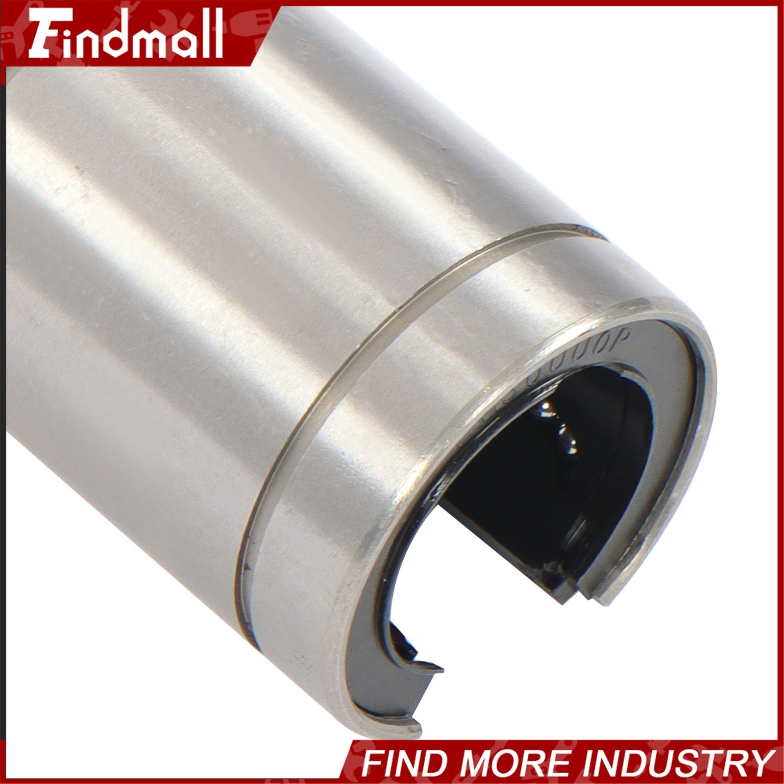 Findmall 4pcs LM30UUOP Open Linear Ball Bearings 30x45x64mm CNC