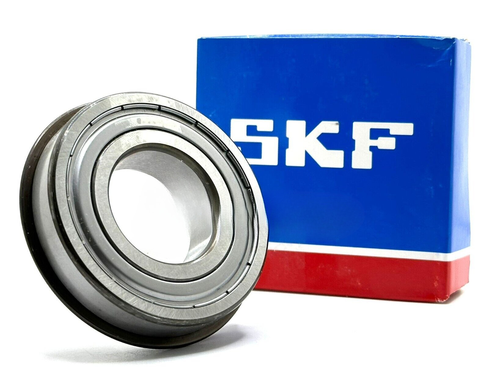 SKF 6206 ZZ NR BALL BEARING, METAL SHIELDED + SNAP RING 30x62x16mm
