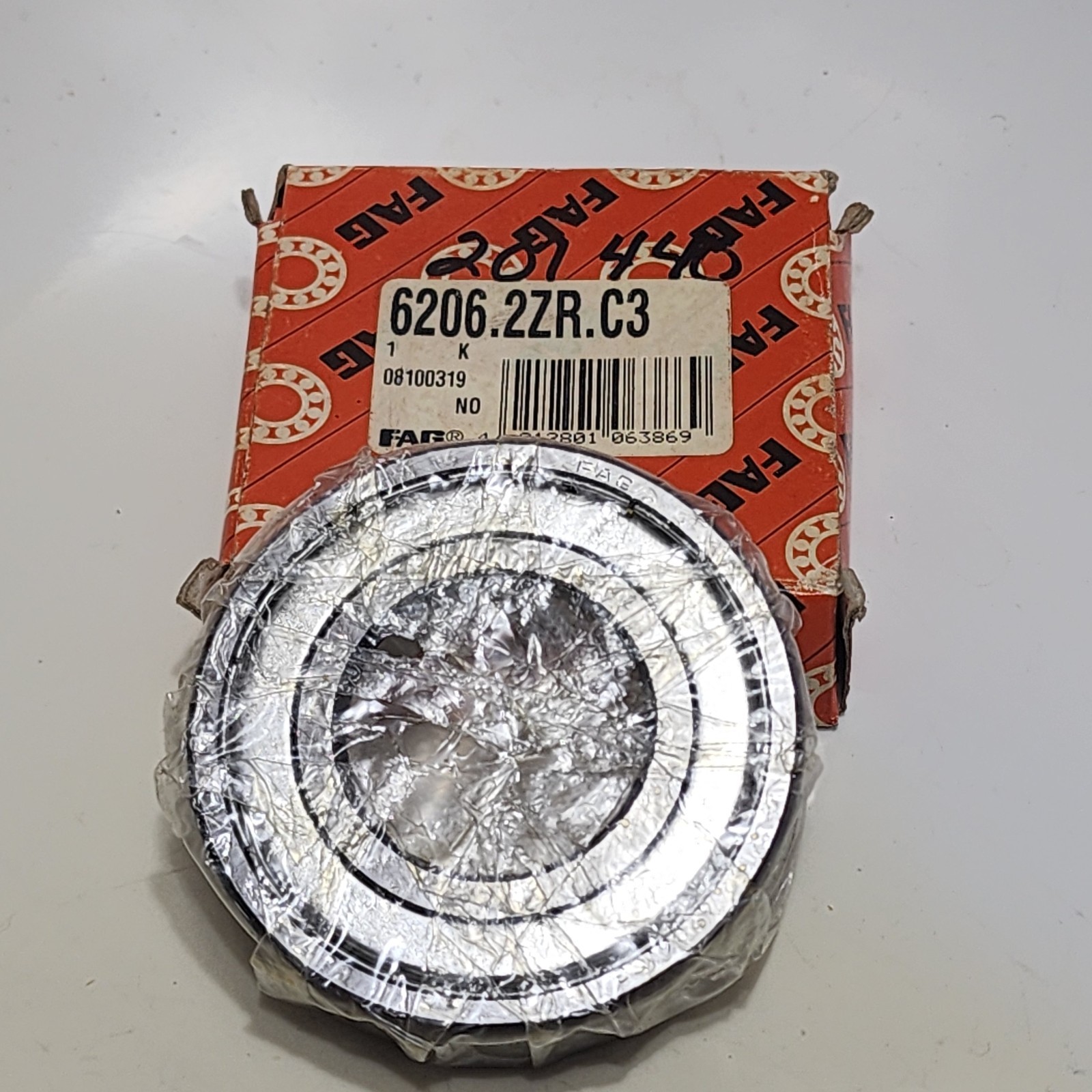 FAG 6206 2ZRC3 / 6206 2ZC3 6206 2ZJem 30x62x16 mm