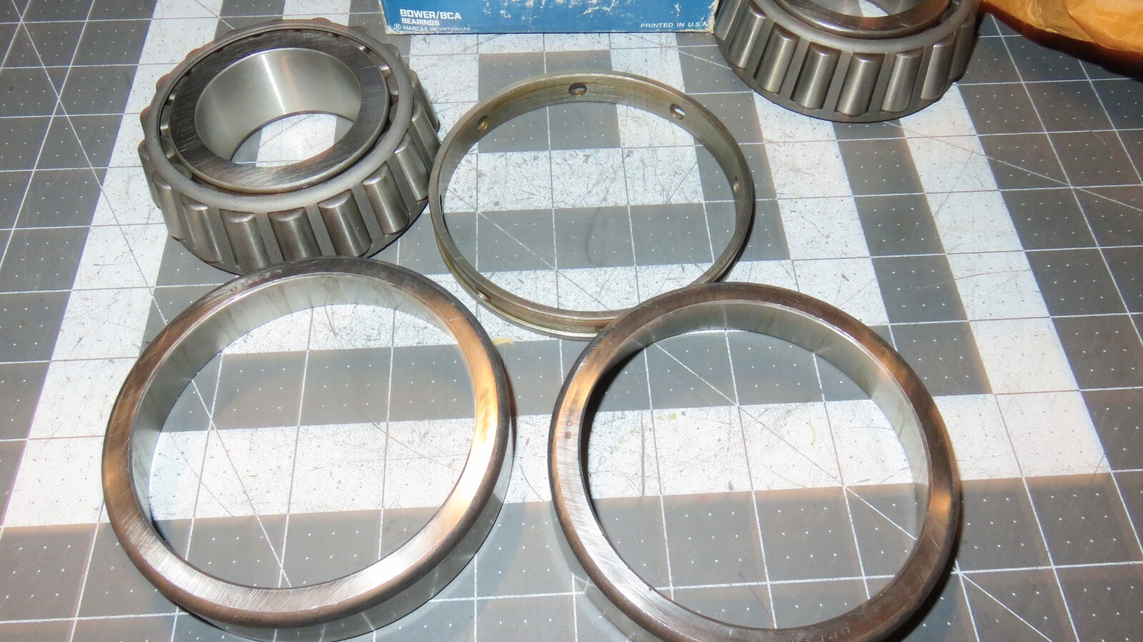BOWER 45220 / 45285 With Y-2-S-45220 Spacer Collar Double Taper Bearing Set