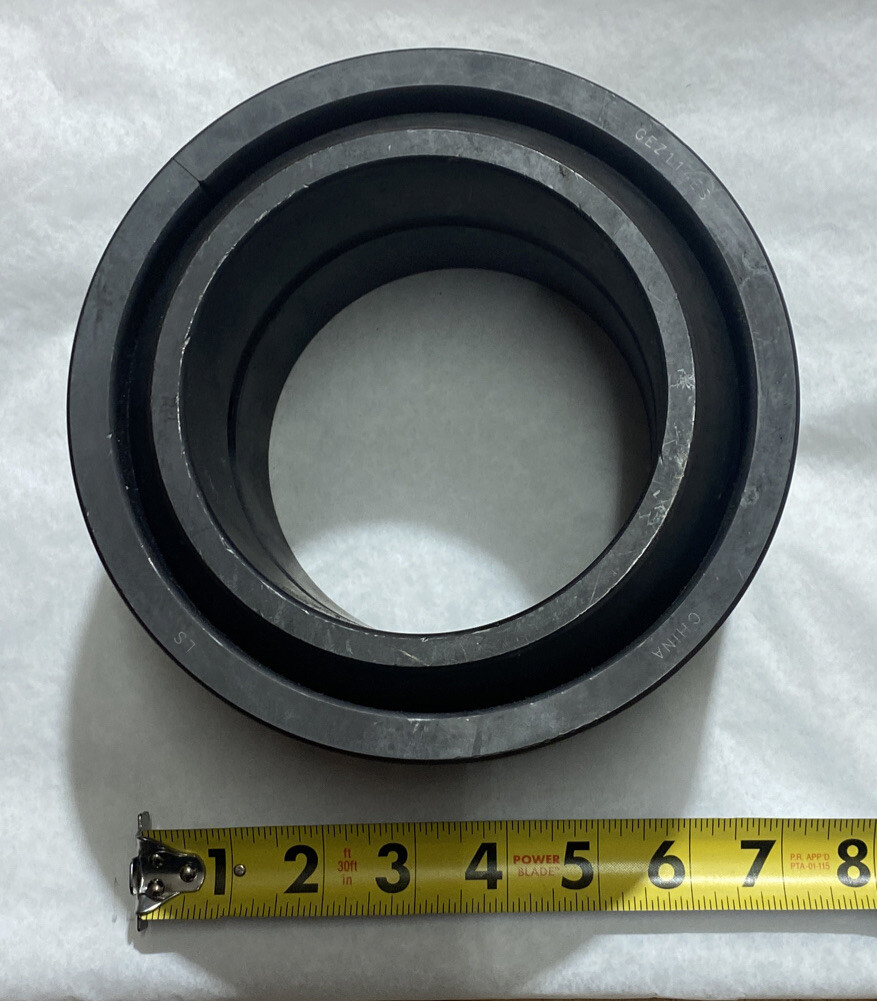 LS GEZ114ES SPHERICAL PLAIN BEARING 4.500 BORE 7 OD 3.9375 BW 3.375 HW