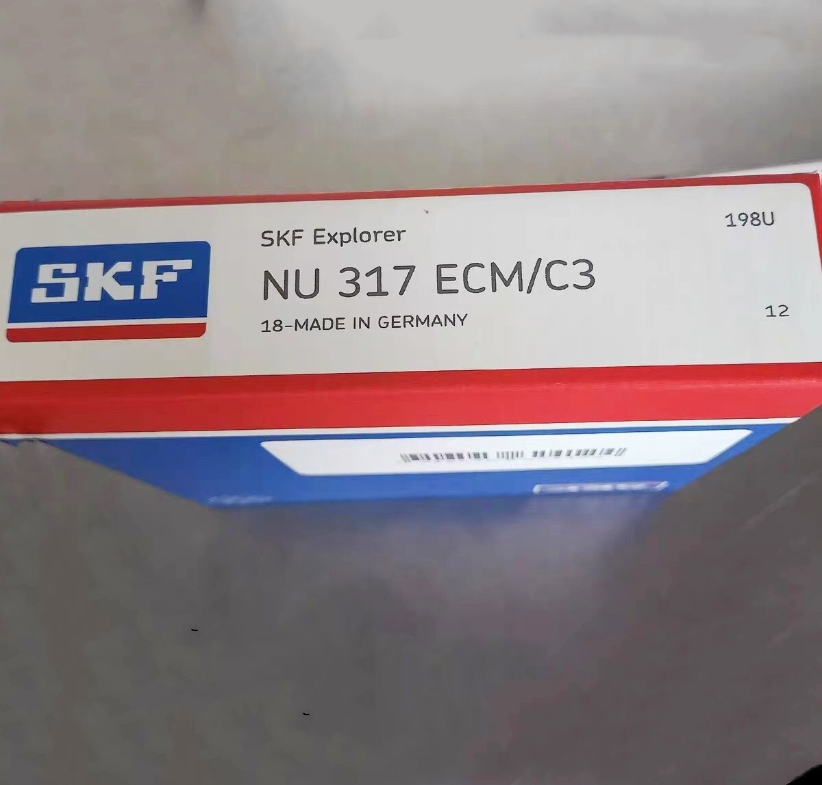 NEW SKF NU 317 ECM/C3 cylindrical roller bearing 1PCS #DC