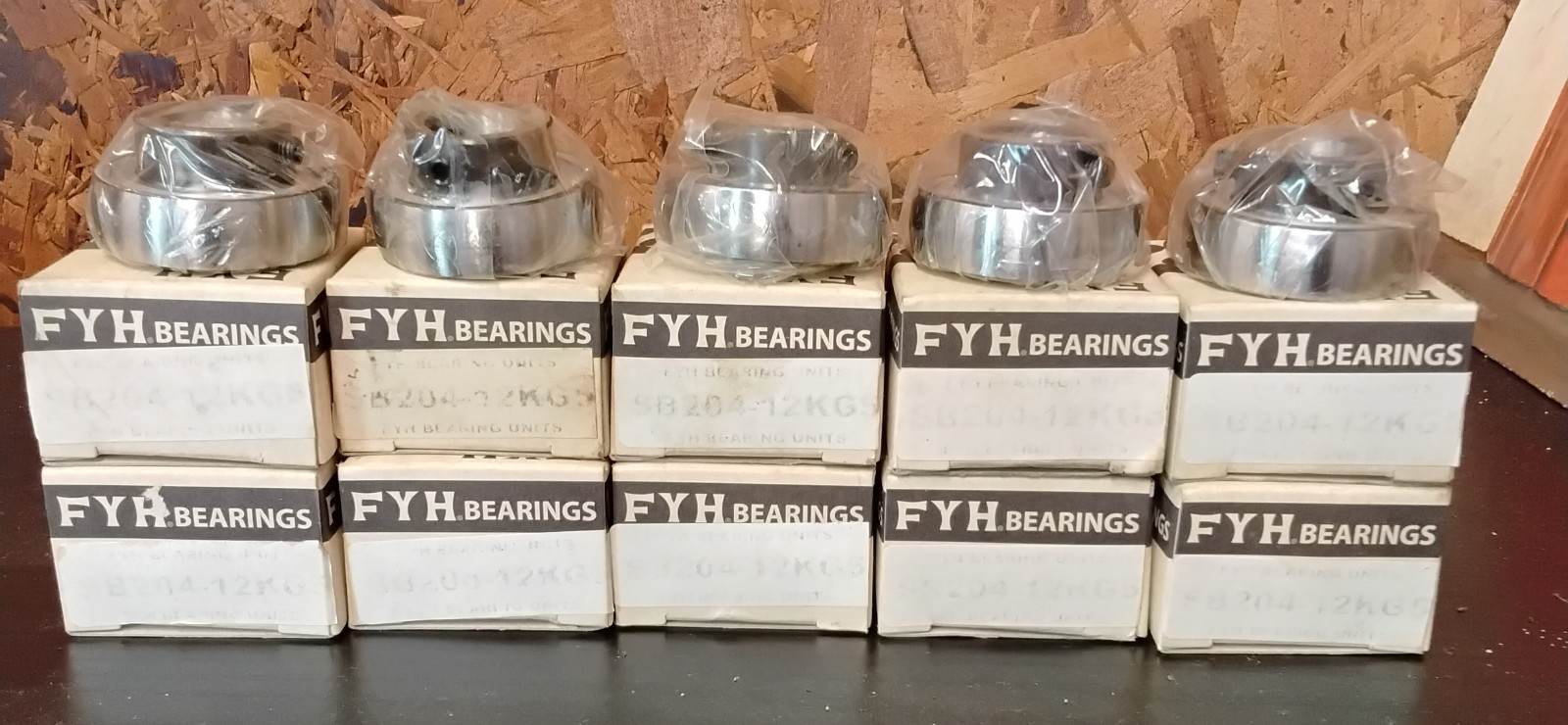 FYH bearing SB204-12KGS set of 10