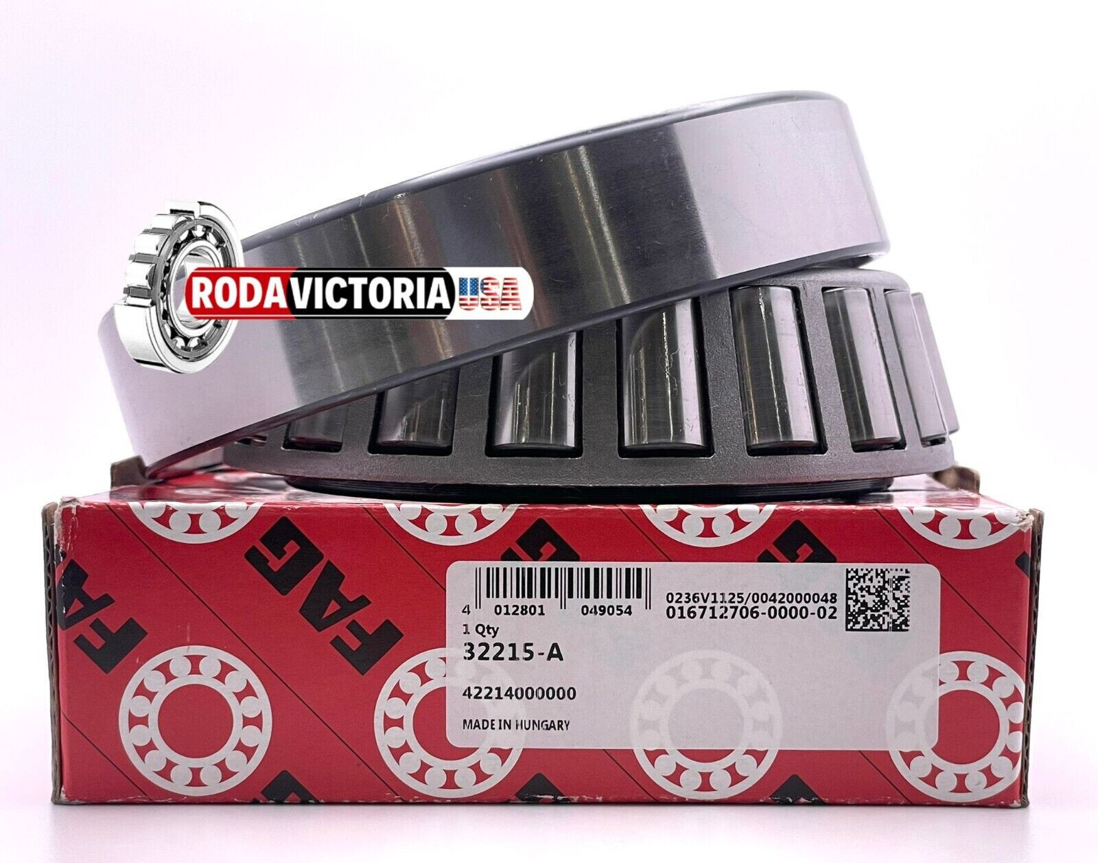 FAG 32215 BEARING SET 32215 RACE 32215JR CONE HINO TRUCK 9884-75114