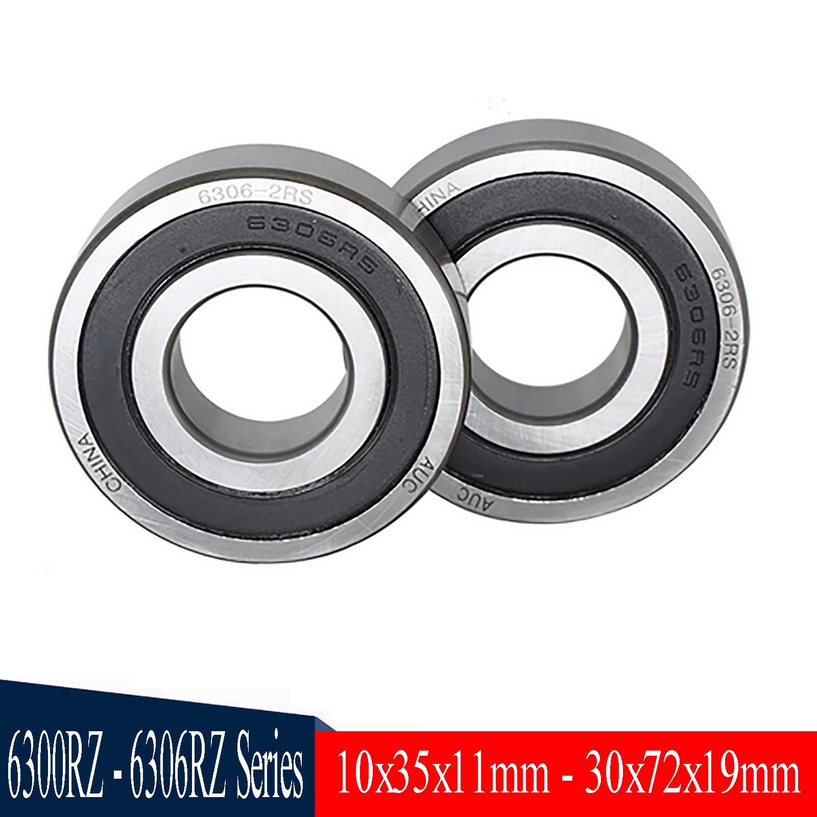 Bearing 6300 to 6306 Series 2RS Deep Groove Ball Roller Bearing Double Sealed