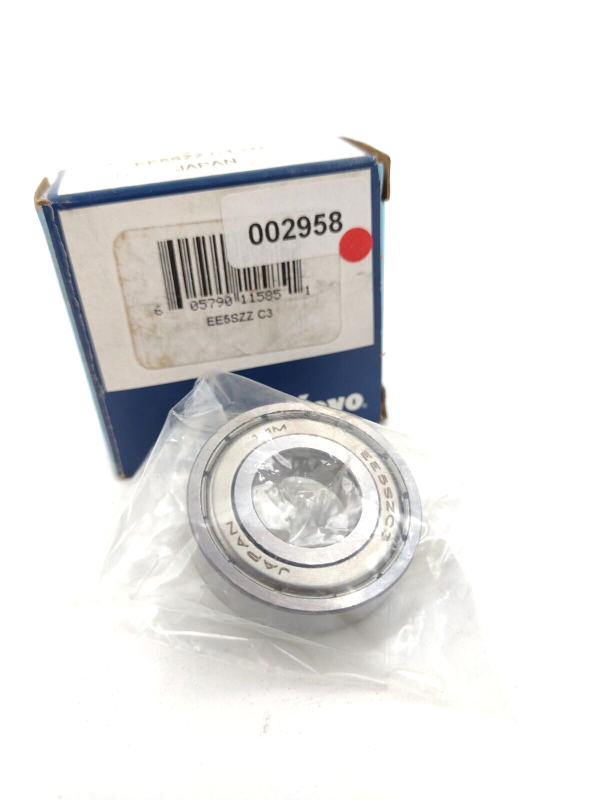Koyo EE5SZZ C3 XM Miniature Deep Groove Ball Bearing ( 0.63 in, 15.88 mm Bore )