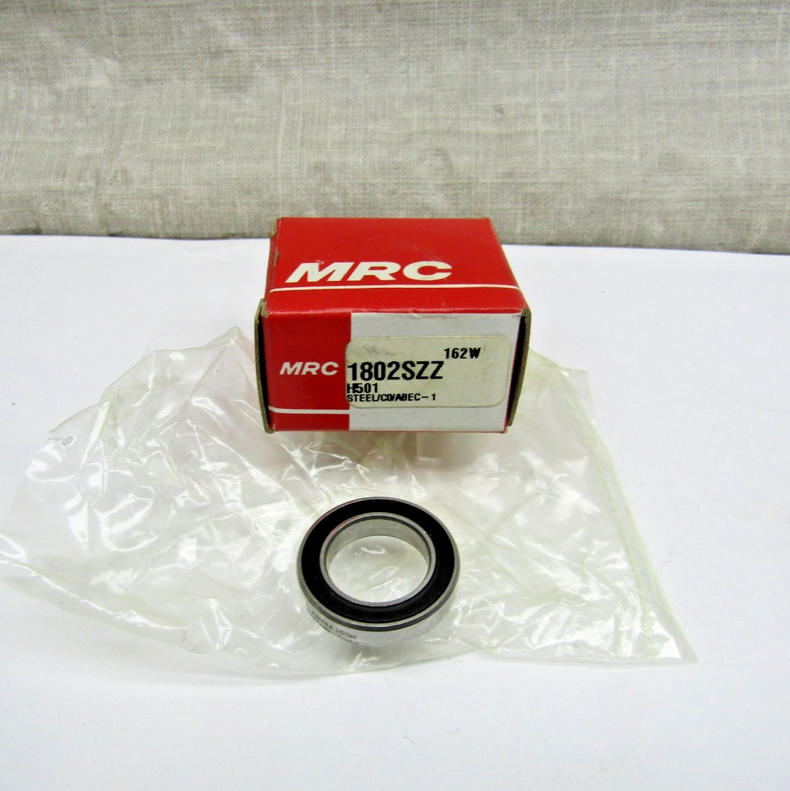 MRC 1802SZZ SKF 61802-2RS 15mm X 24mm X 5mm Sealed Bearing