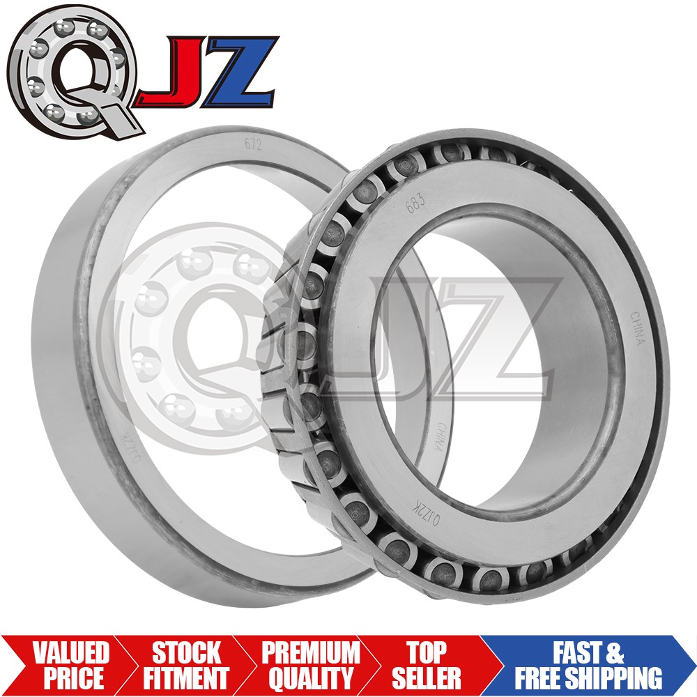 [1-Pack] 683-672 Tapered Roller Bearing Cup & Cone (3-3/4 x 6-5/8 x 1-5/8 in)