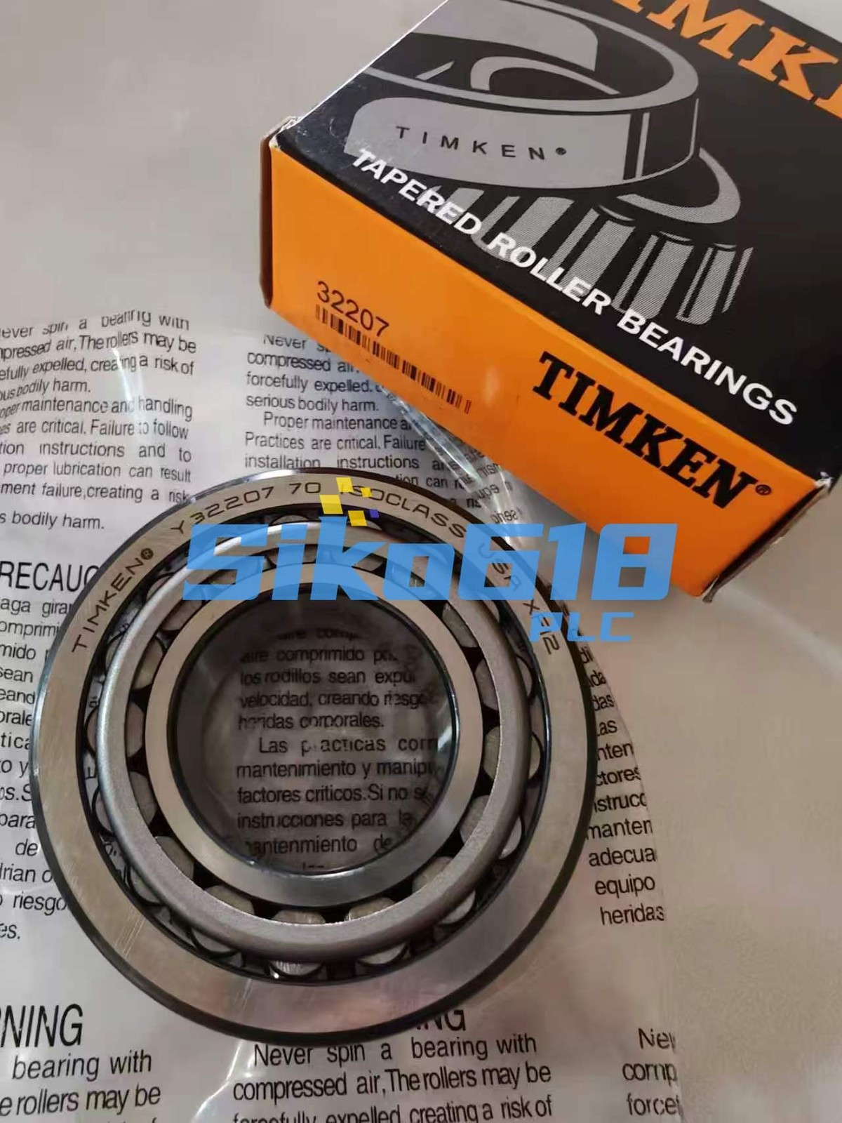NEW TIMKEN 32207 Taper Roller Bearing 35x72x24.25mm 1PCS